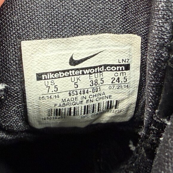 Nike Hyperdunk 2014 TB Basketball Shoes Women's Size 7.5 Black Athletic Sneakers - Picture 12 of 12